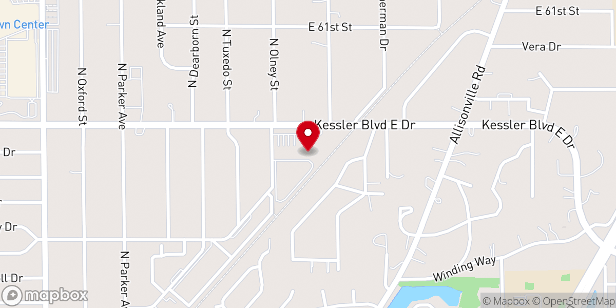Map showing location of Saint Andrew United Presbyterian