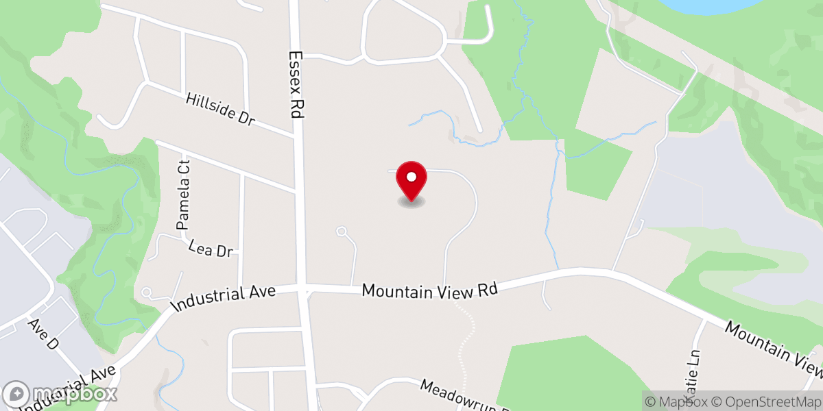 Map showing location of Little Lambs Preschool