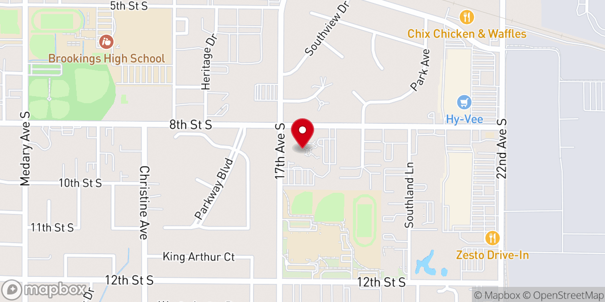 Map showing location of St Thomas More Preschool