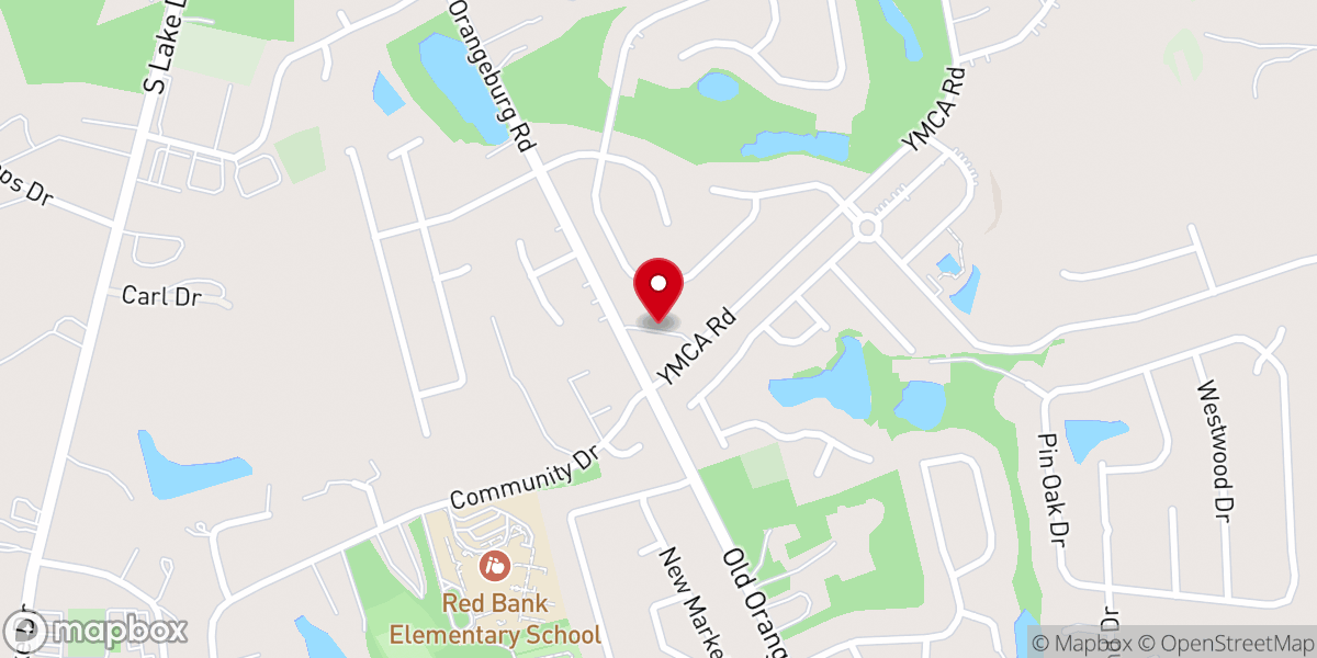 Map showing location of White Knoll Church of Christ