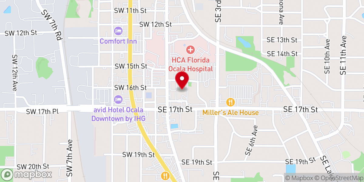 Map showing location of Angels in Arms