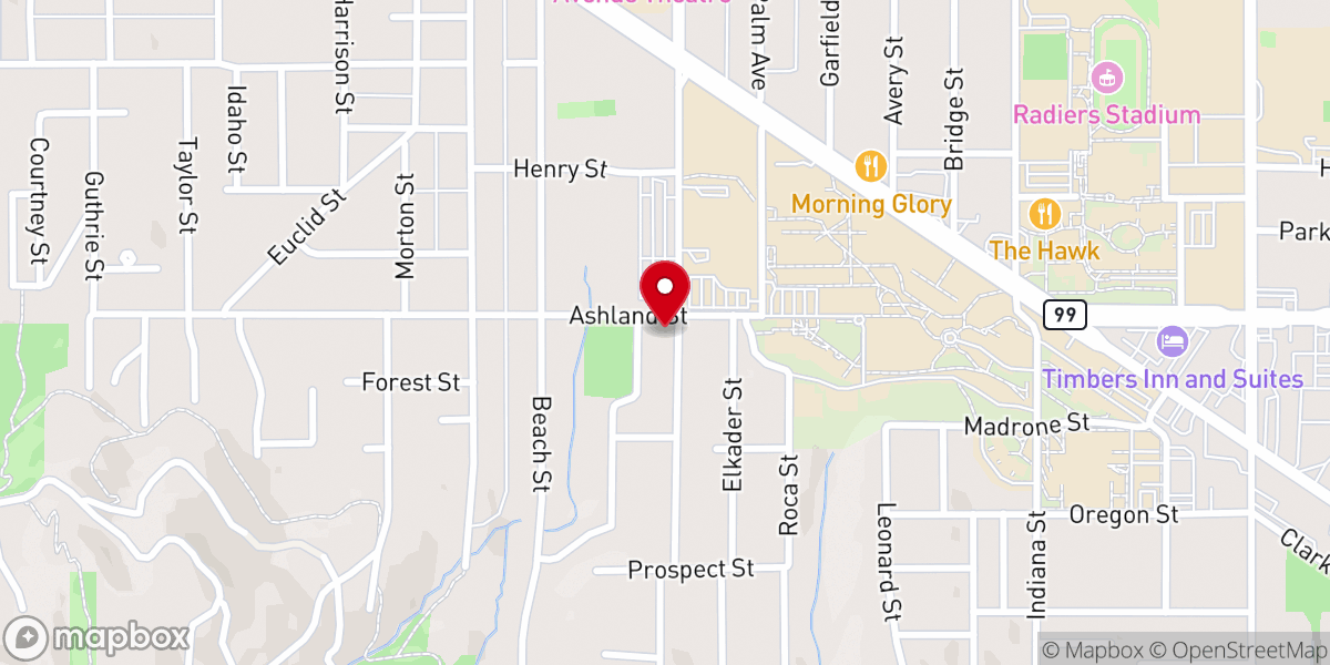 Map showing location of South Mountain Friends Meeting