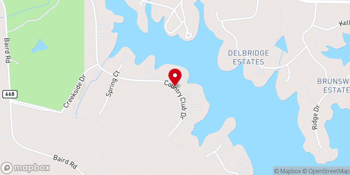 Map showing location of CCSA Pavilion