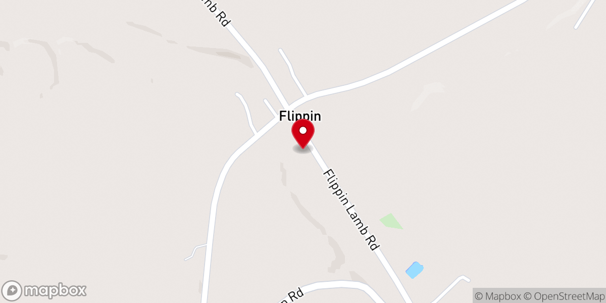 Map showing location of Indian Creek Church 1835-2010 (historical)