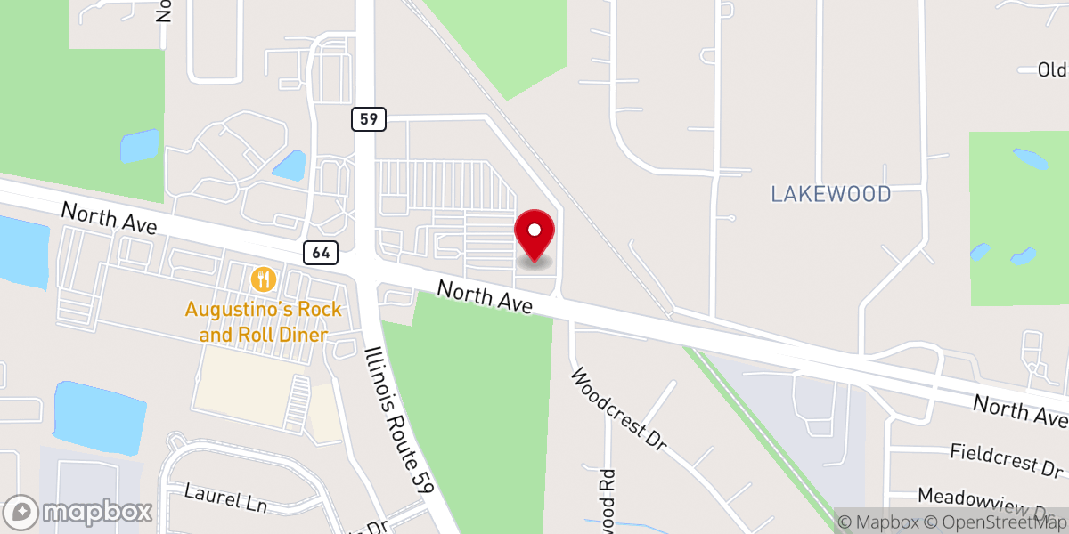 Map showing location of Sky Banquets