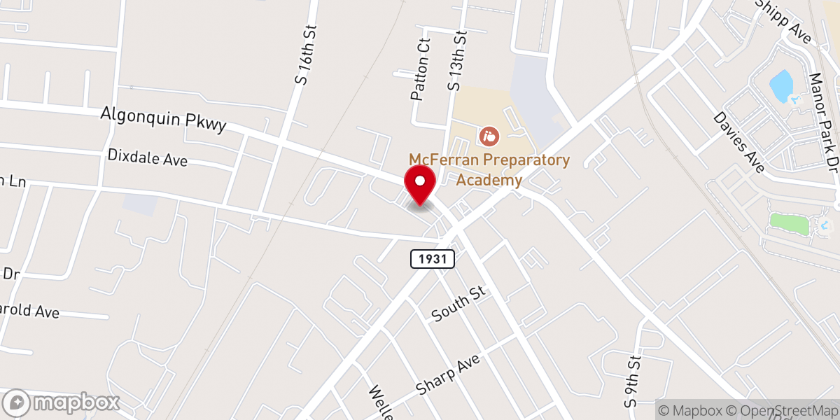 Map showing location of Church of the Living God Temple Number 30