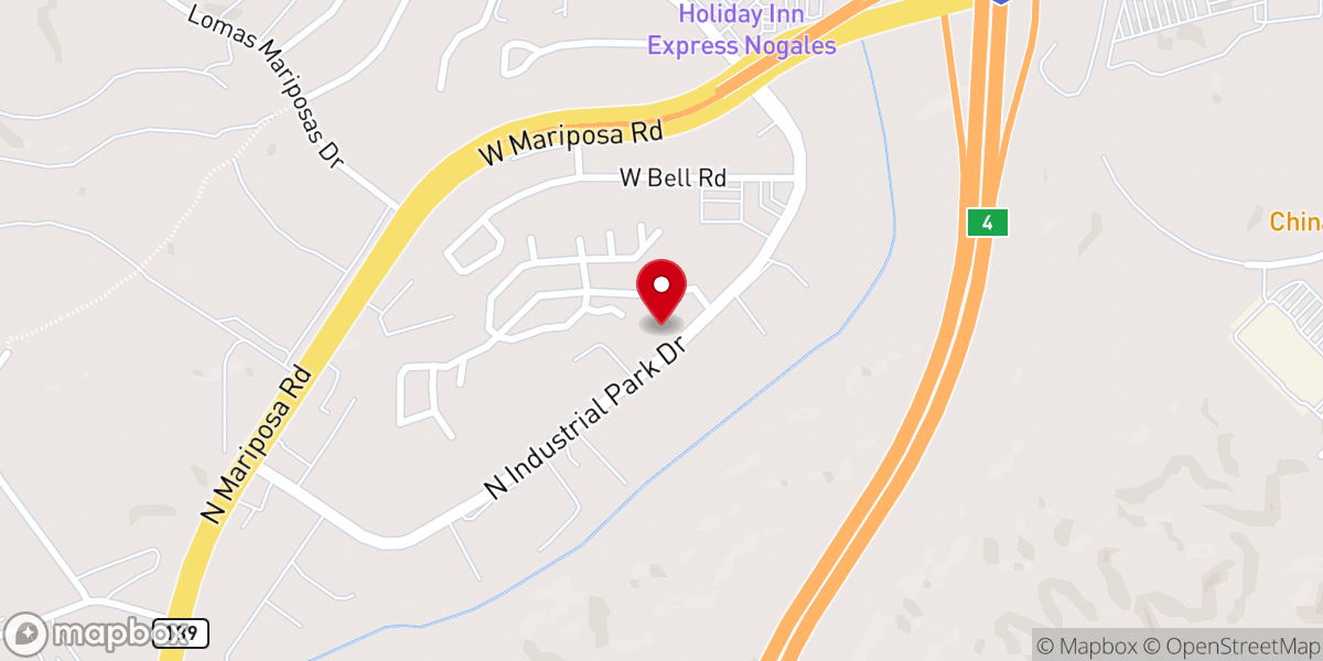 Map showing location of Iglesia Nuevo Amanecer Asambleas de Dios