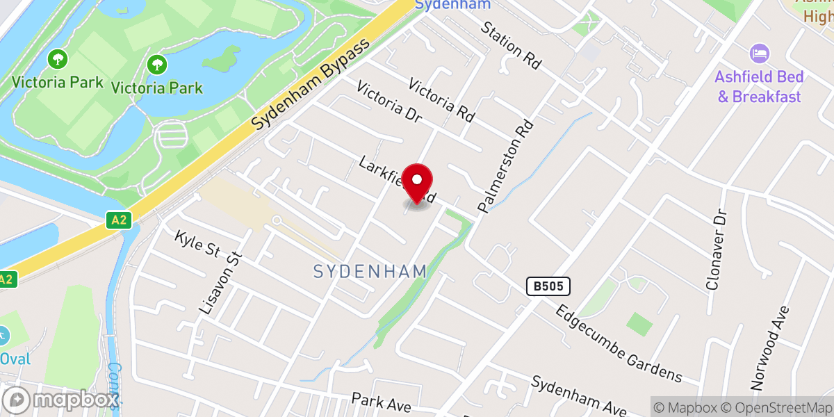 Map showing location of St. Brendan's Church