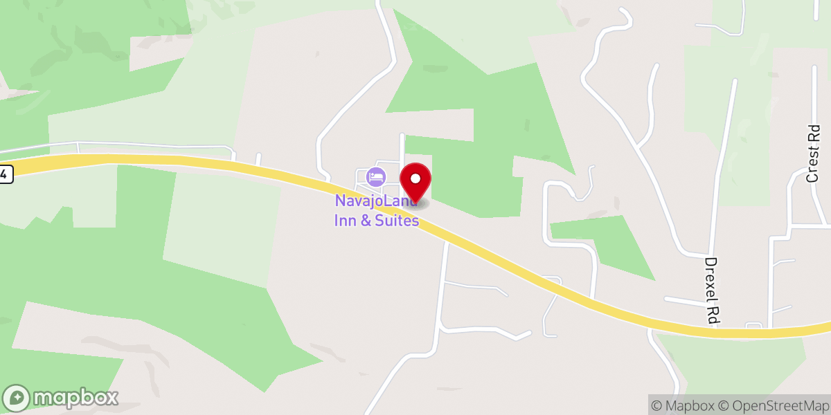 Map showing location of Window Rock Seventh-day Adventist Church