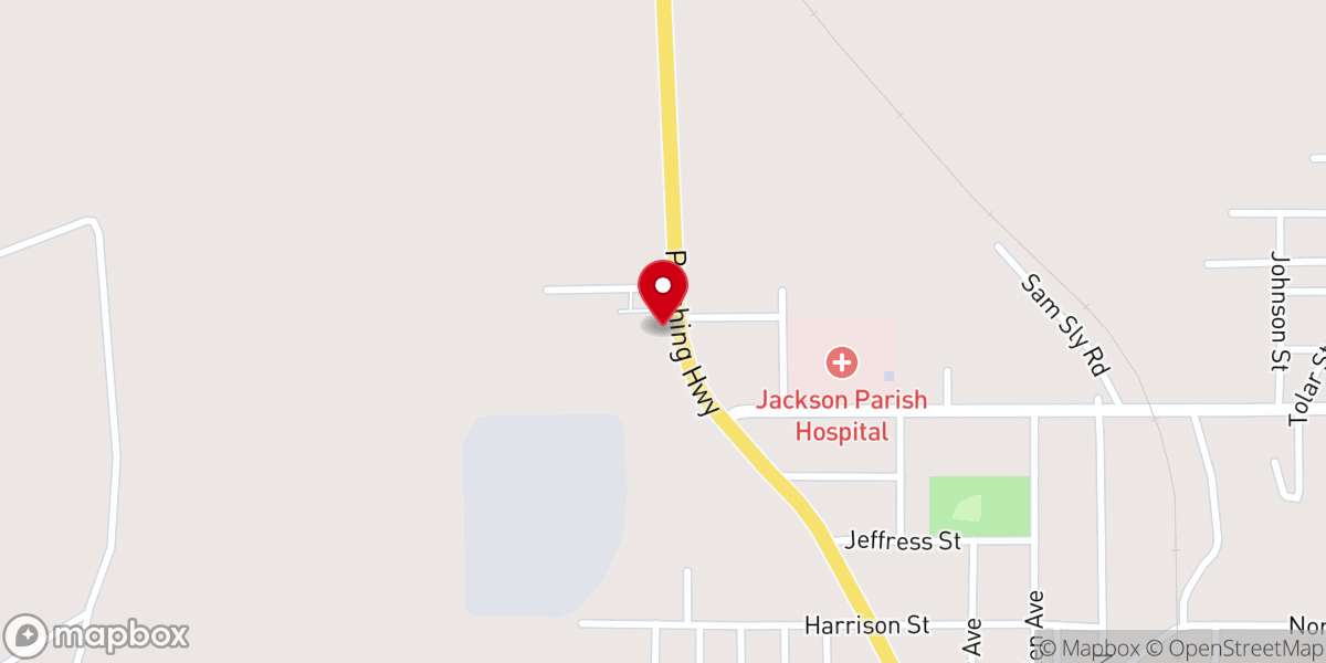 Map showing location of Victory Worship & Outreach Center
