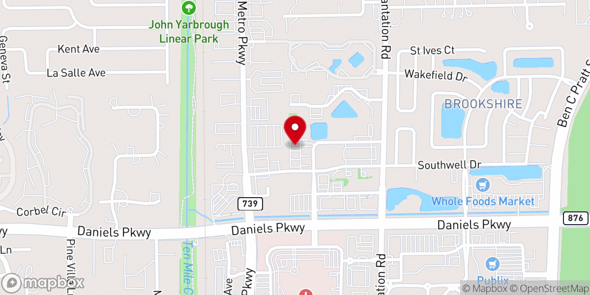 Map showing location of Freedom Church