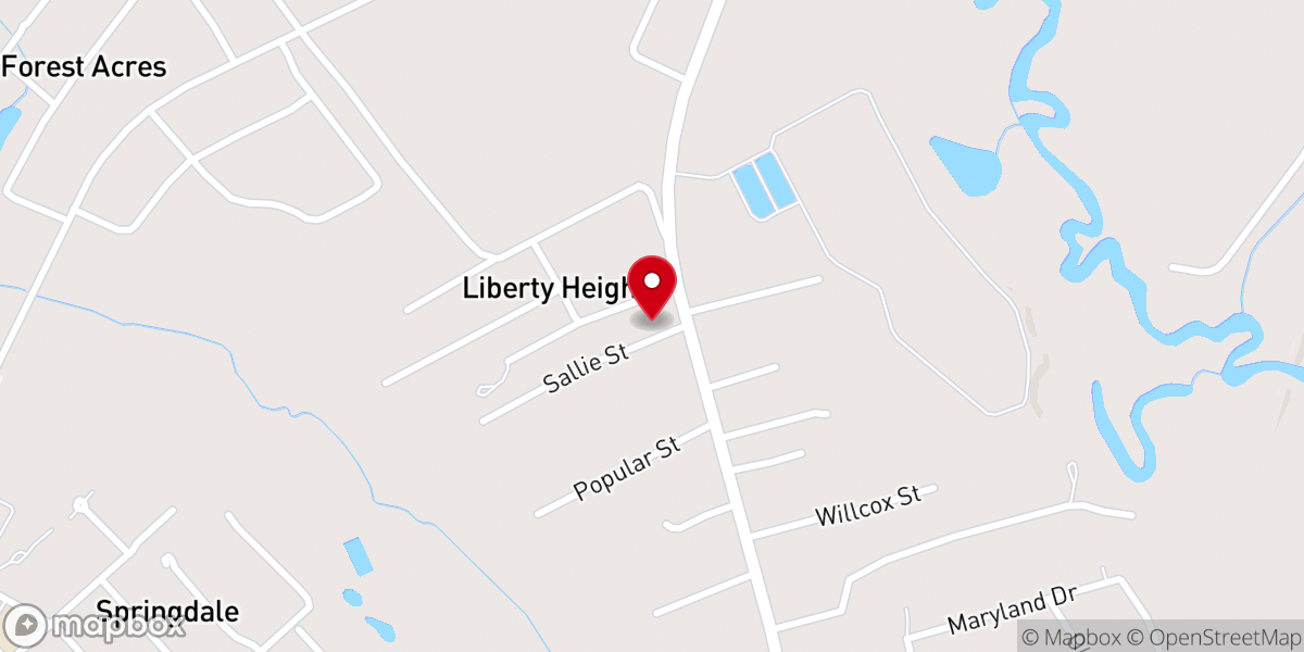 Map showing location of St Matthews United Church Apostolic