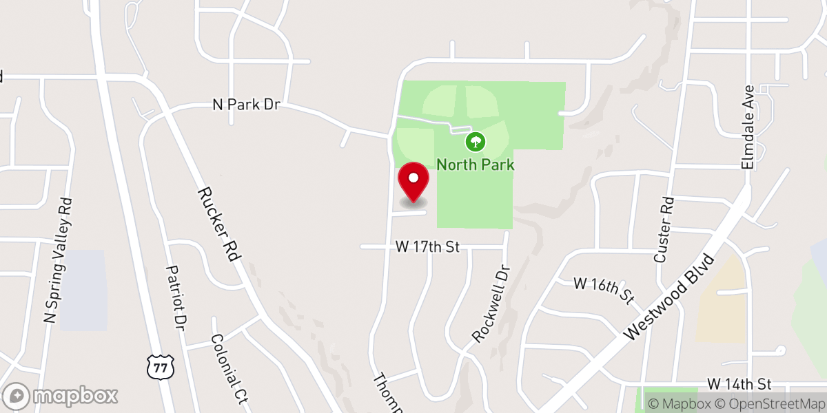 Map showing location of Church of Our Saviour United