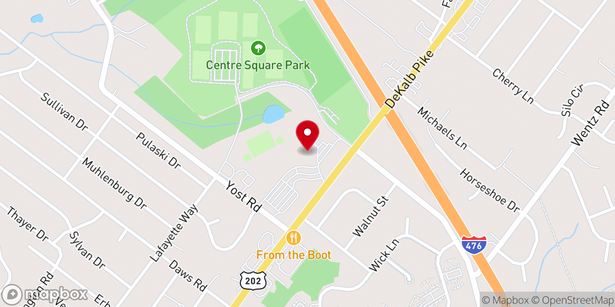 Map showing location of St. Helena Church