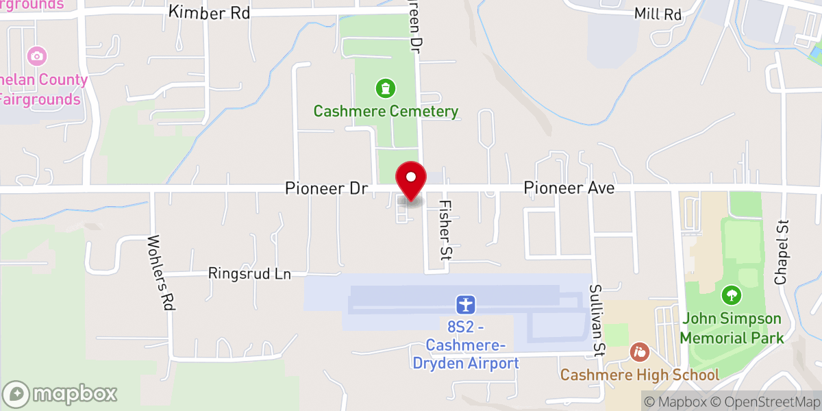 Map showing location of Cashmere Church of God, Faith Of Abraham