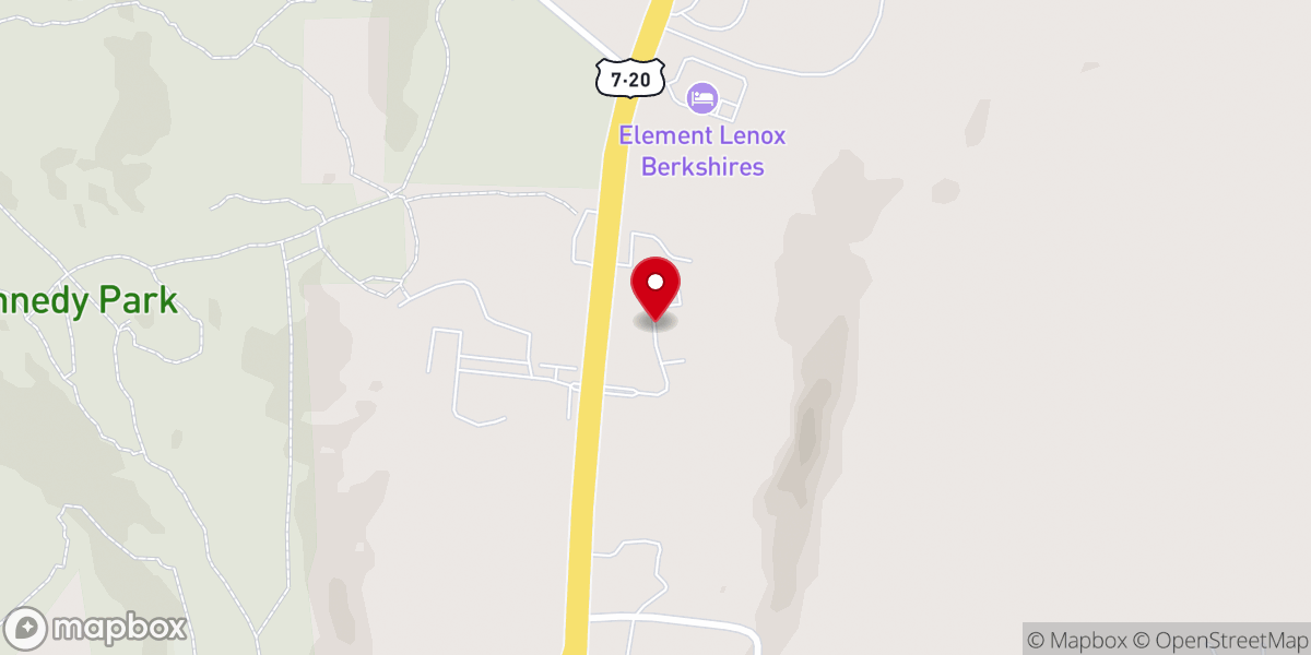 Map showing location of divine mercy shrine