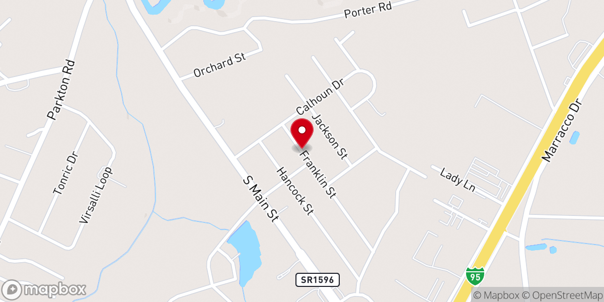 Map showing location of Swans Creek Missionary Baptist Church Inc