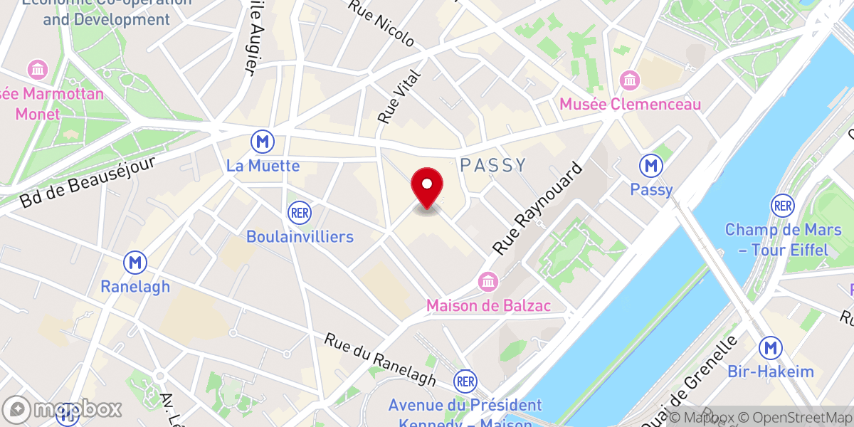 Map showing location of Eglise Reformee de L Annonciation Helene Benjamin