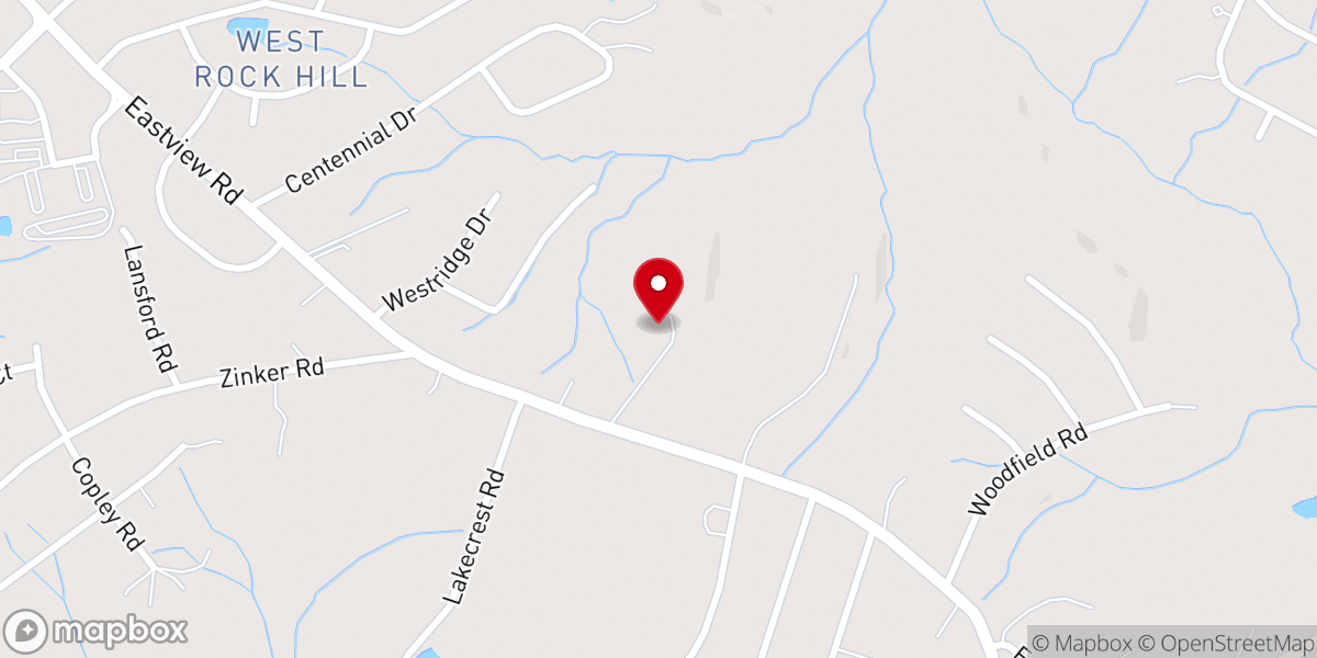 Map showing location of Weeping Mary Baptist Church