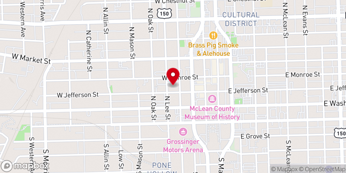 Map showing location of Christian Church (Disciples of Christ) in IL-WI