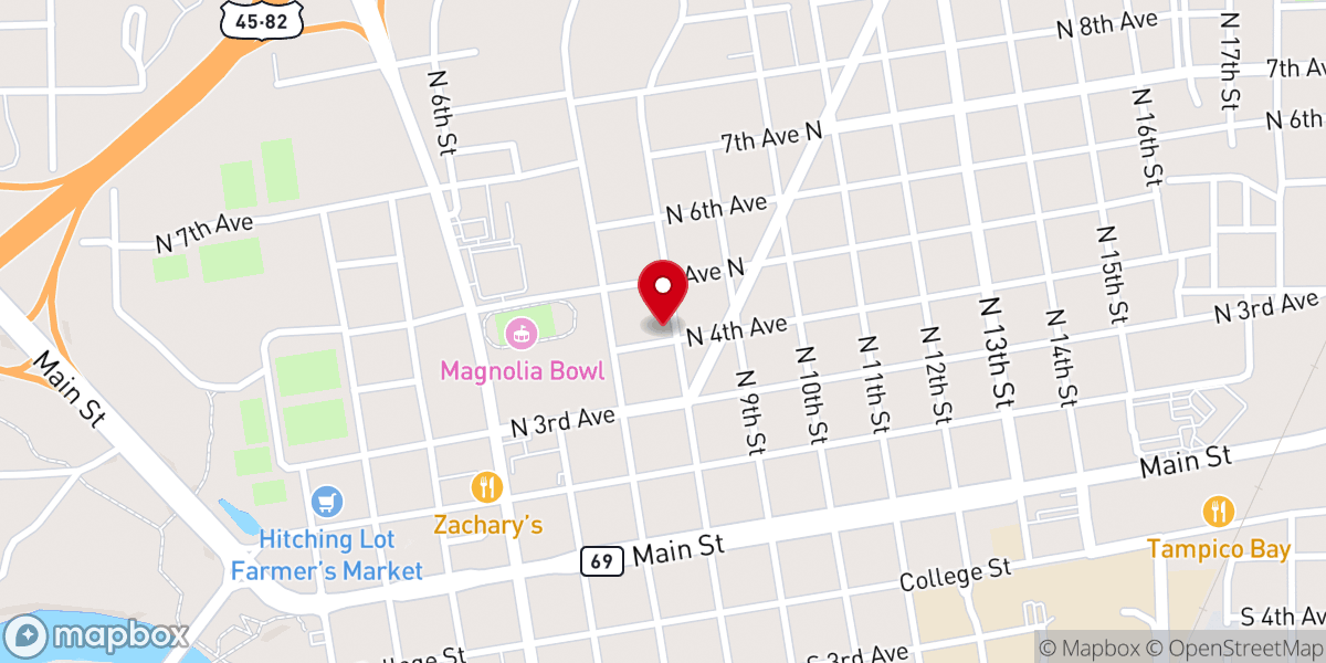 Map showing location of Saint Catherine Orthodox Church