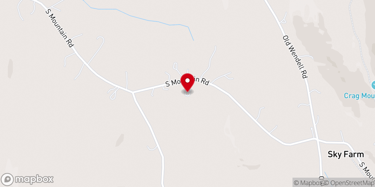 Map showing location of Fisher Family Maple Farm & Sawmill