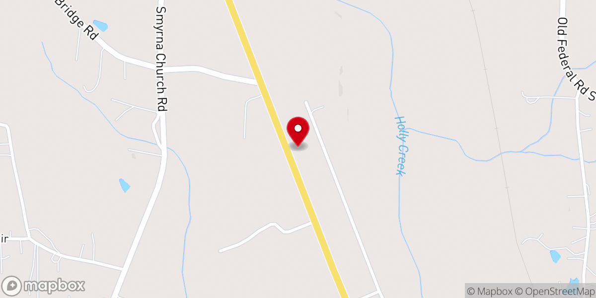 Map showing location of Chatsworth Church of Christ