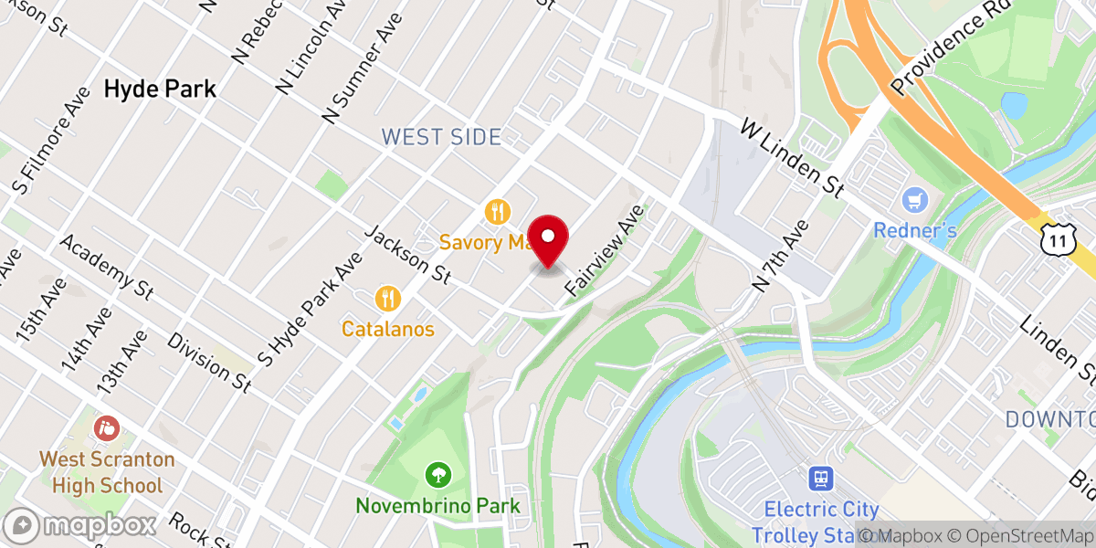 Map showing location of St Joseph Melkite Greek Catholic