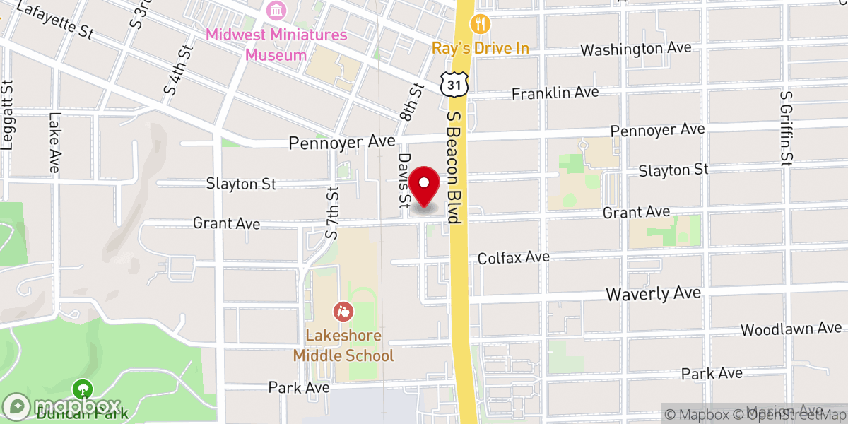Map showing location of The Ascent Initiative