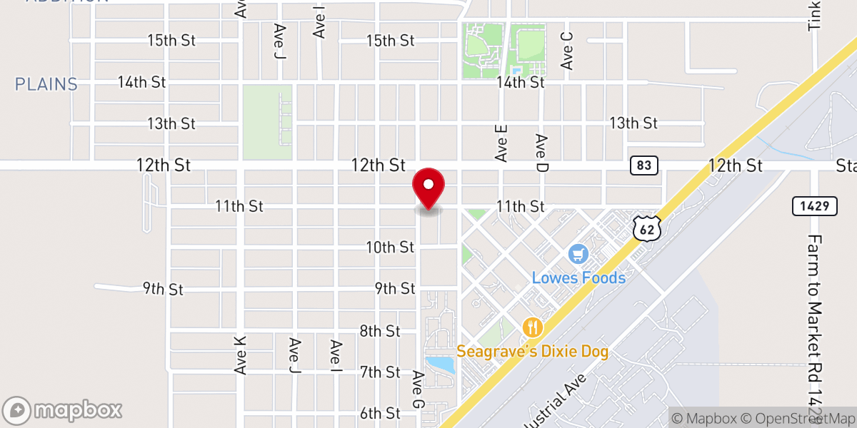 Map showing location of First United Methodist Church