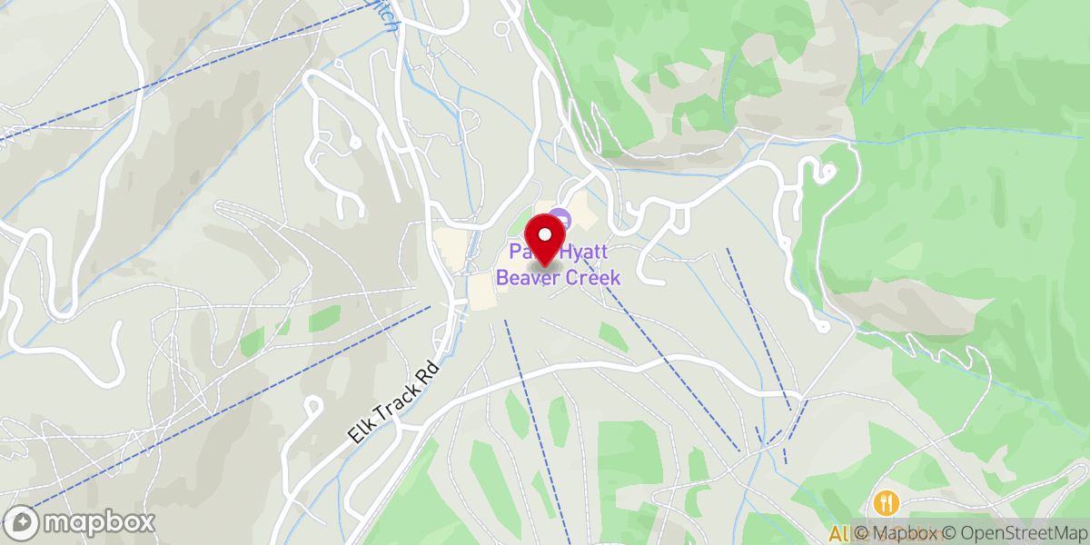 Map showing location of Park Lawn Wedding Deck