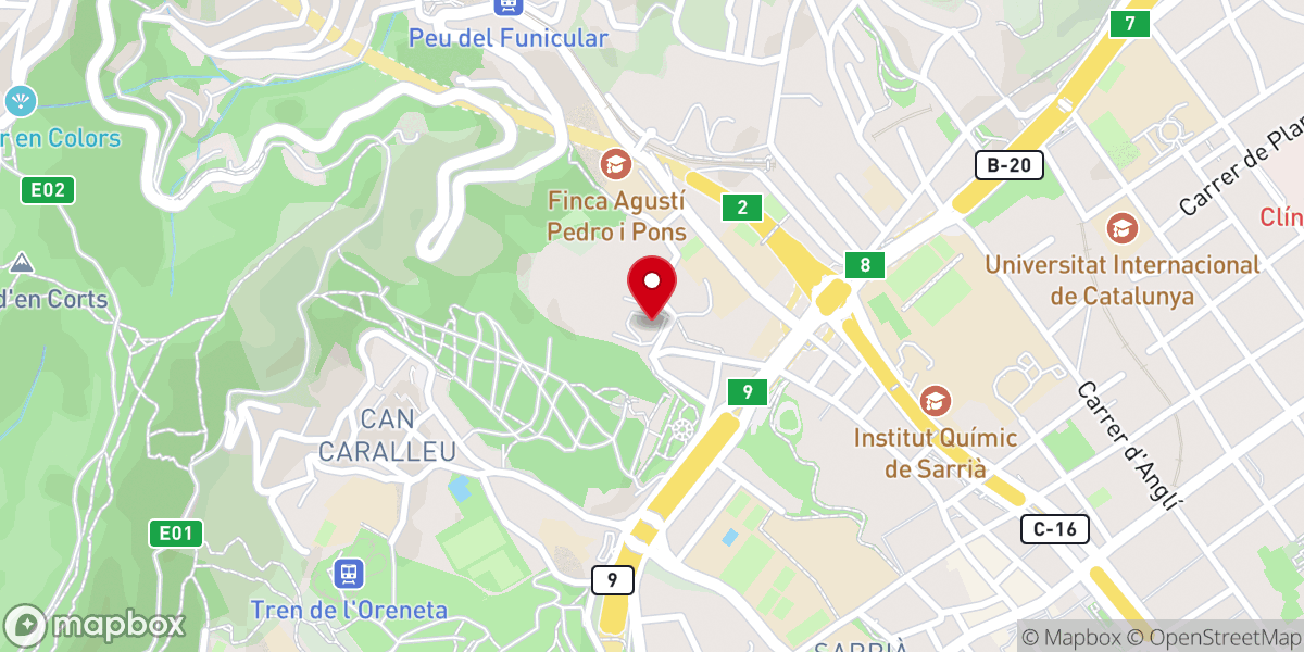 Map showing location of Iglesia cristiana ortodoxa georgiana