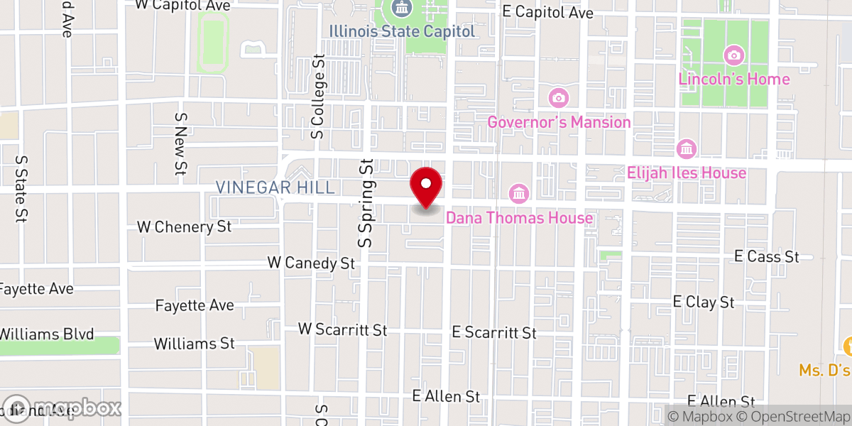 Map showing location of Cathedral Church of St Paul