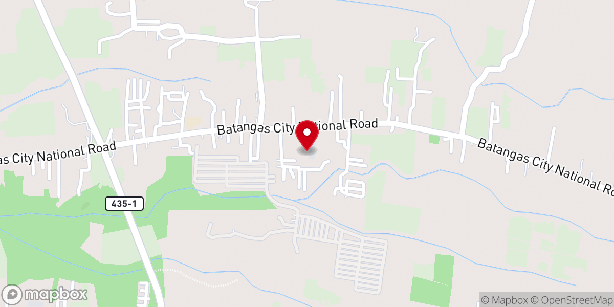 Map showing location of Cornerstone Baptist Church DUMANTAY