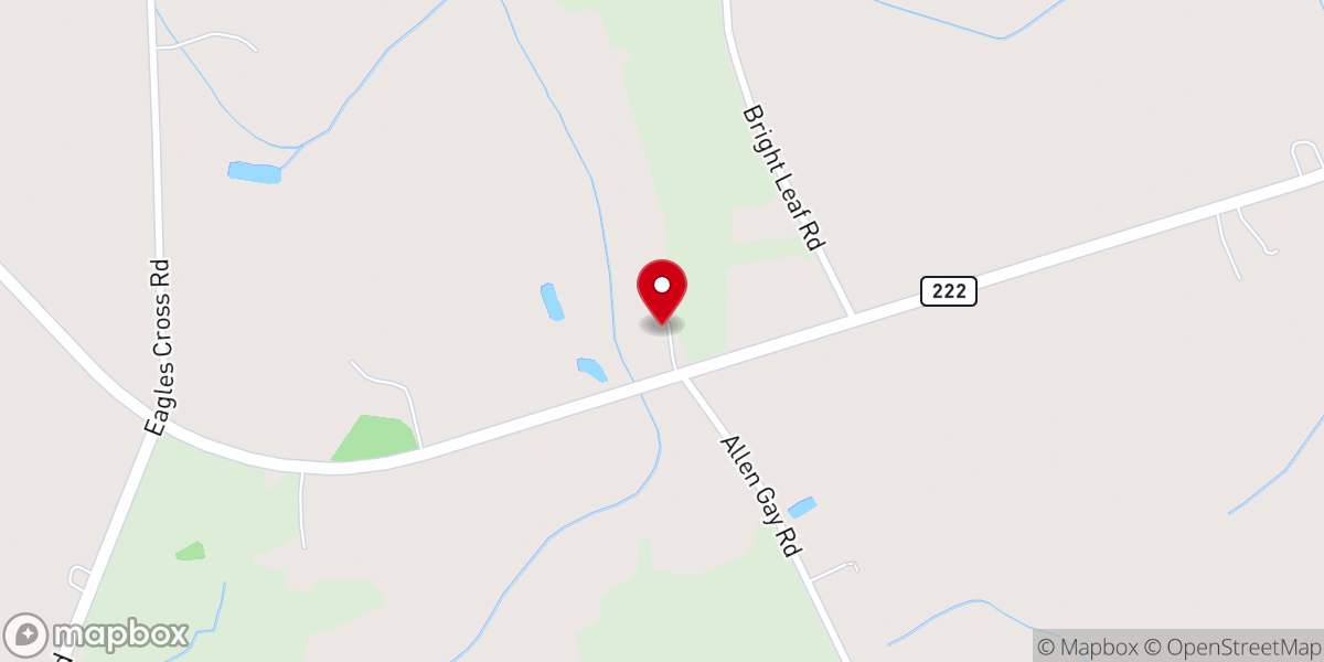 Map showing location of Light & Life Pentecostal Church