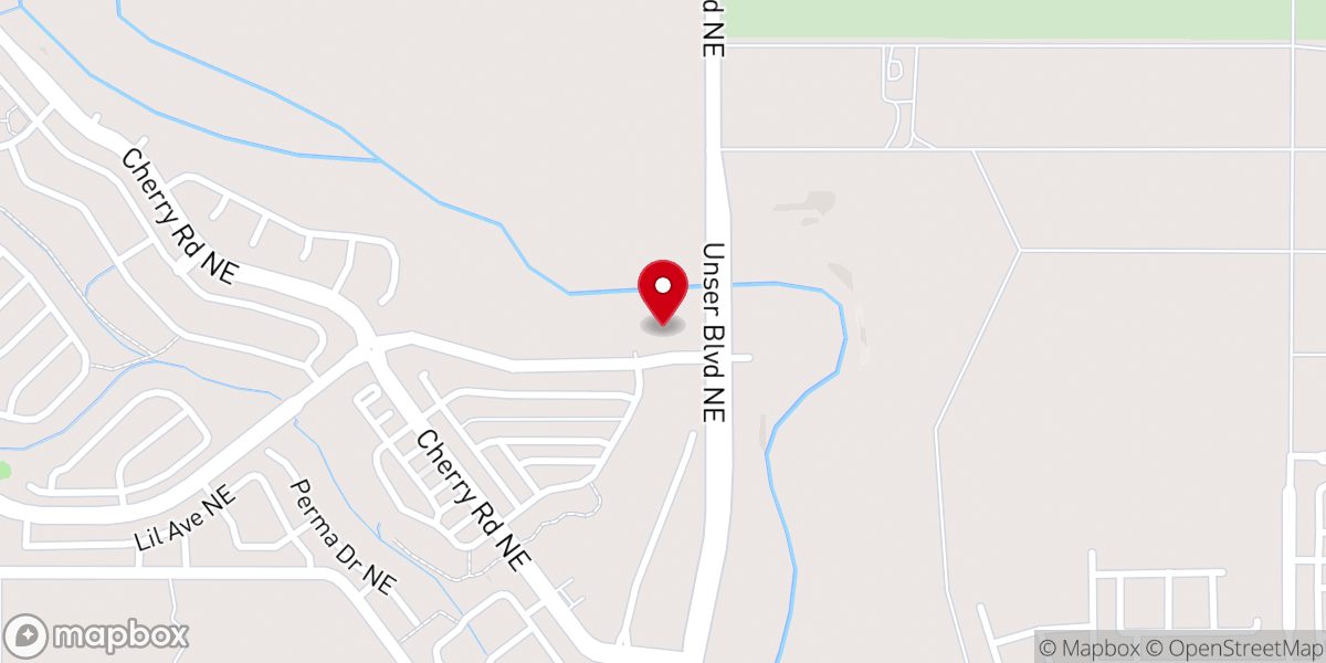 Map showing location of United Pentecostal Church
