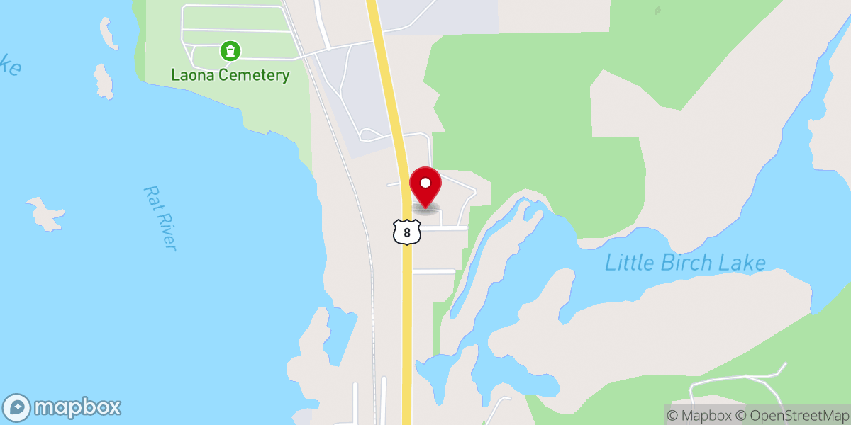 Map showing location of Good Shepherd Lutheran Church