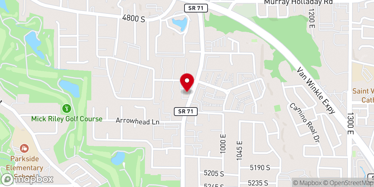 Map showing location of Church of Scientology Mission of Salt Lake City