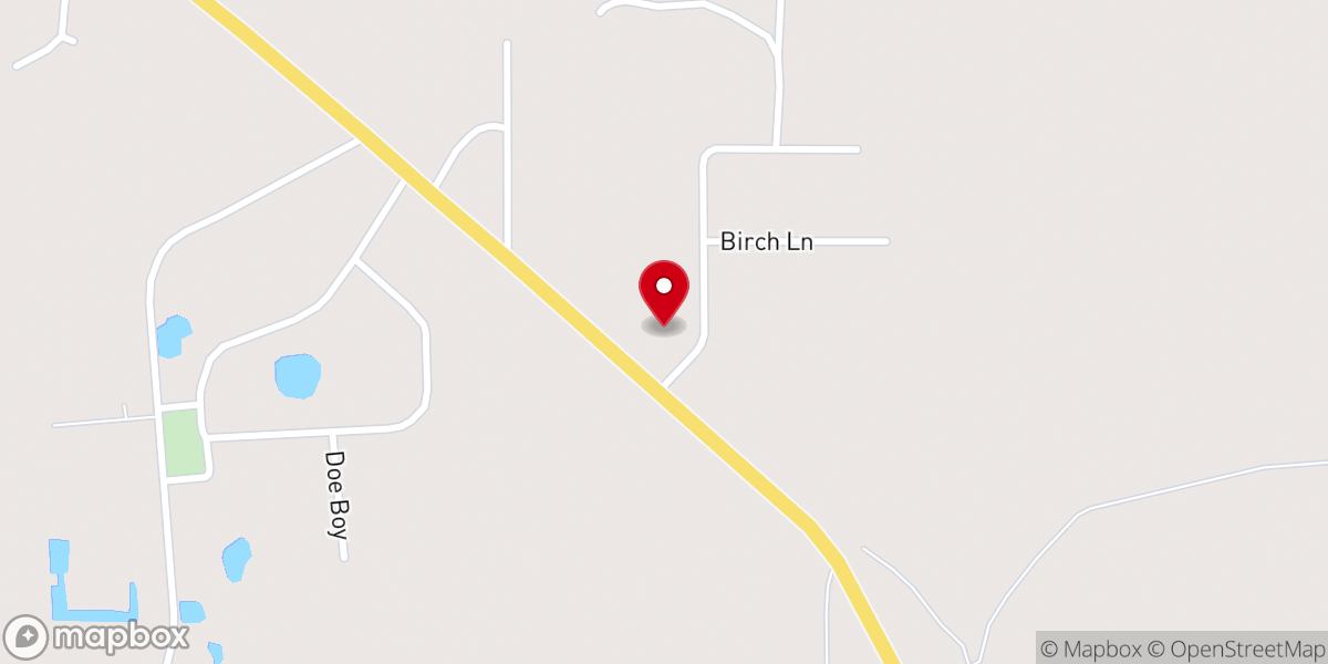 Map showing location of Harvest Time Church of God
