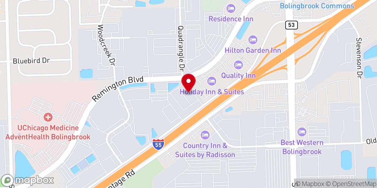 Map showing location of iglesia del pueblo