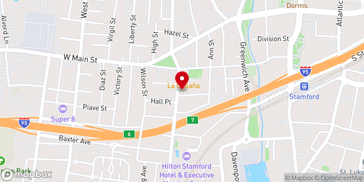Map showing location of Bethel AME Church