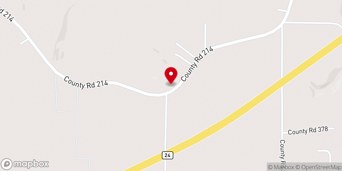 Map showing location of Dancy's Chapel
