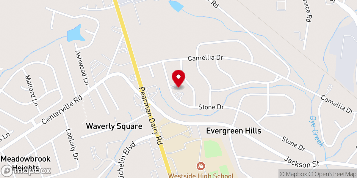 Map showing location of Sanctuary of Praise