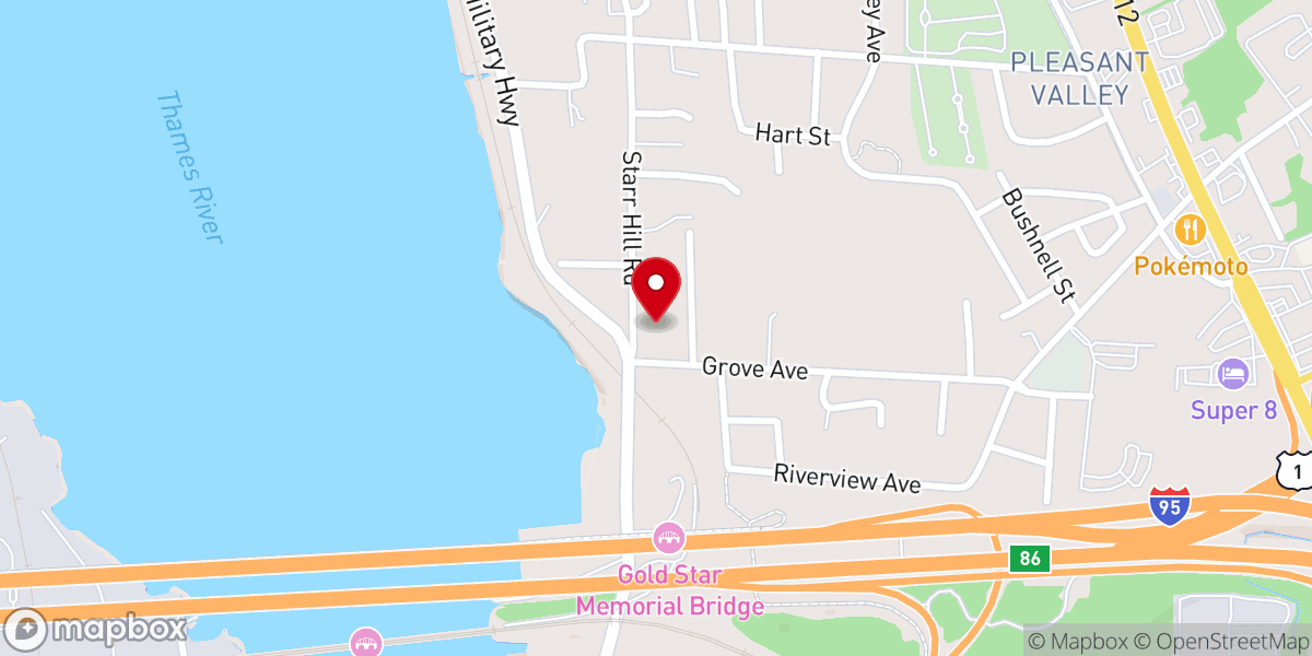 Map showing location of Walk of Faith Word Center
