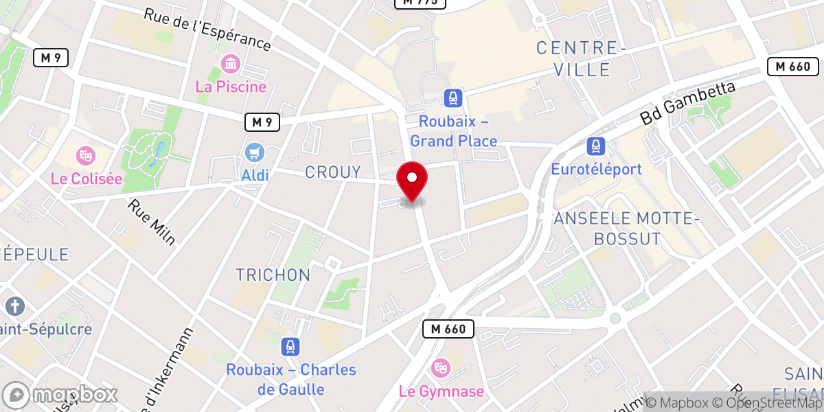 Map showing location of Église La Ville Sainte Nouvelle Jérusalem