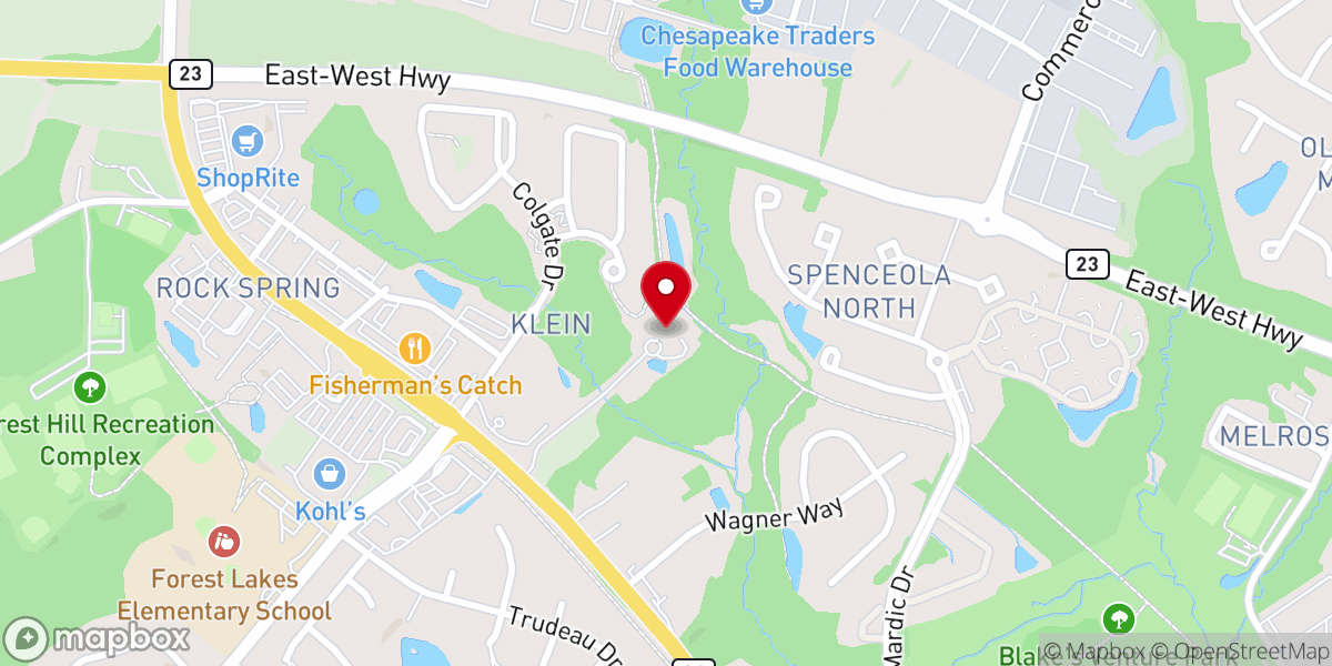 Map showing location of Hart Heritage Estate Assisted Living