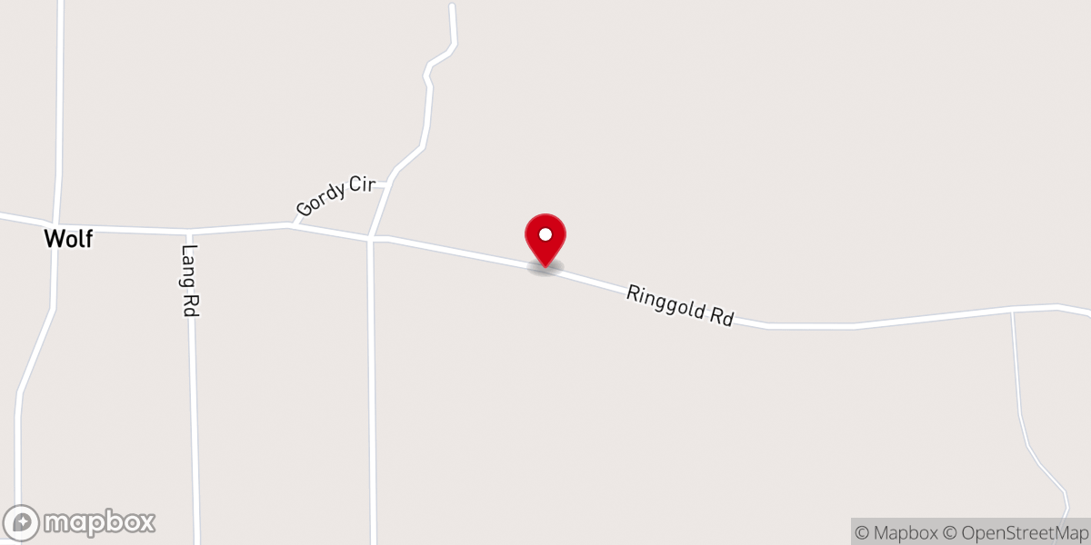Map showing location of Union Grove United Methodist Church