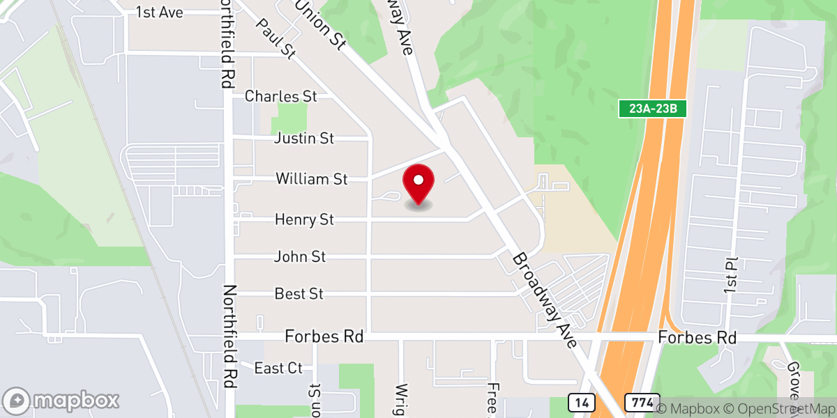 Map showing location of Elegant Wedding Ceremonies