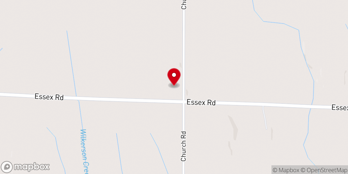 Map showing location of Belltower Reformed Church