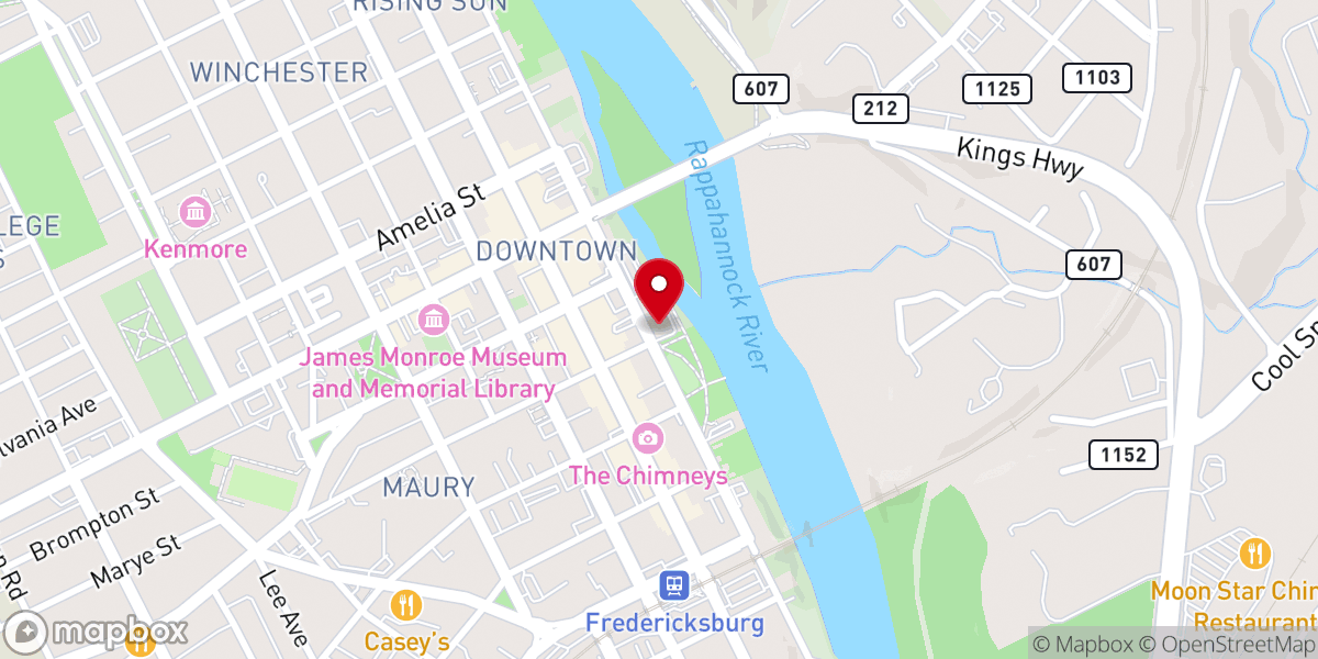 Map showing location of Shiloh Baptist Church-Old Site